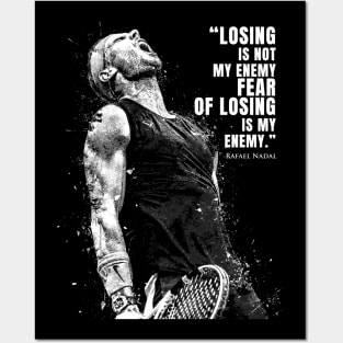 Rafael Nadal Quotes Posters and Art